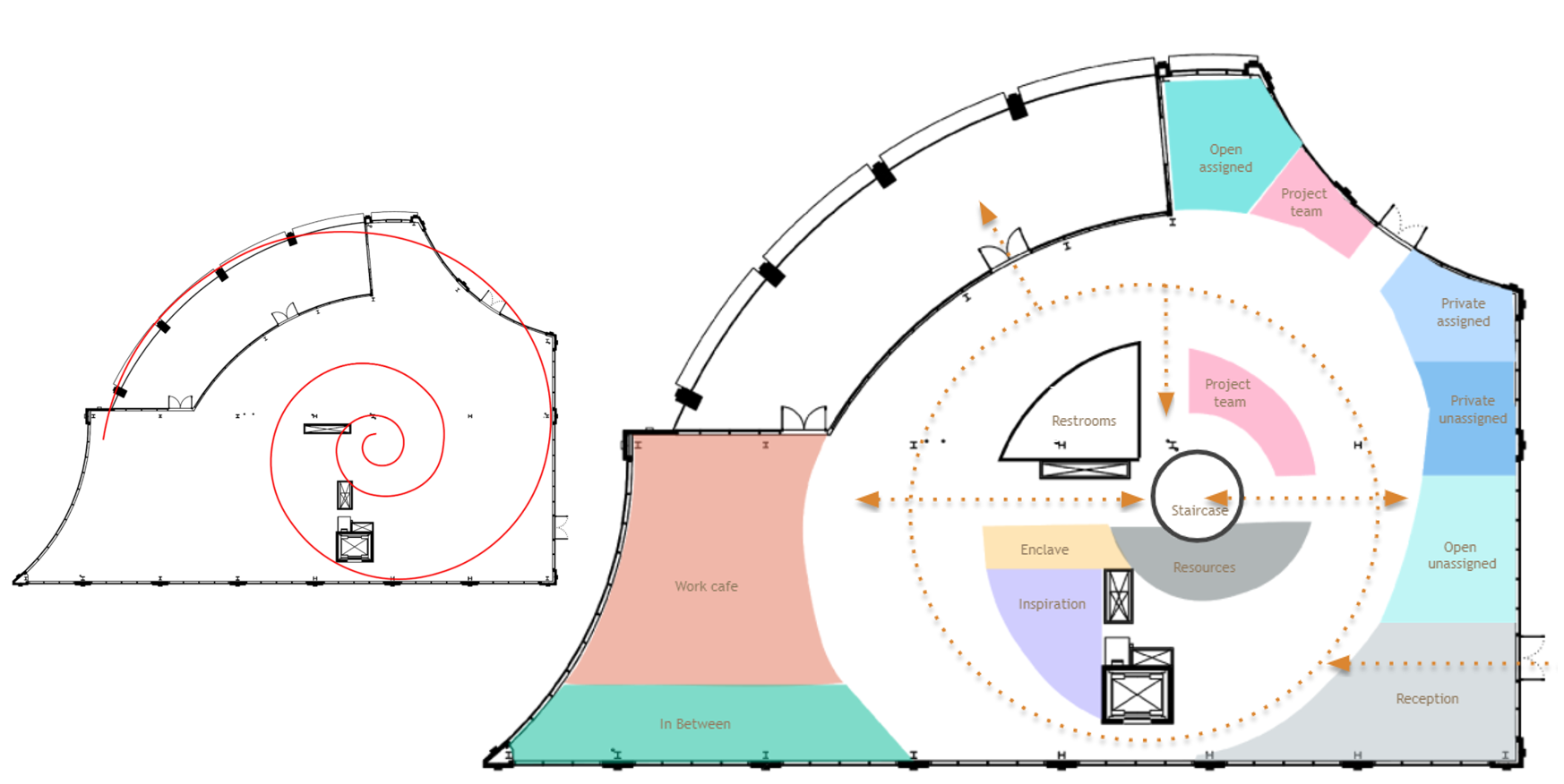 Next Office diagrams