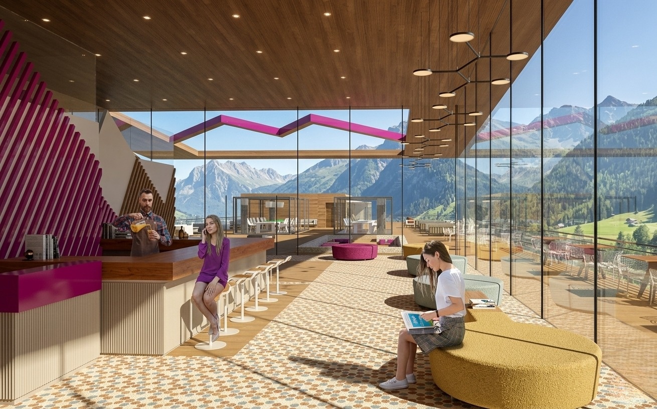 Rooftop lounge & Bar.
